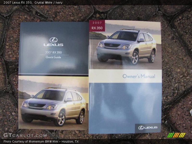 Crystal White / Ivory 2007 Lexus RX 350
