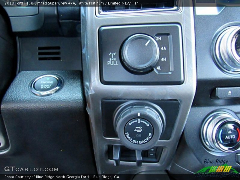 White Platinum / Limited Navy Pier 2018 Ford F150 Limited SuperCrew 4x4
