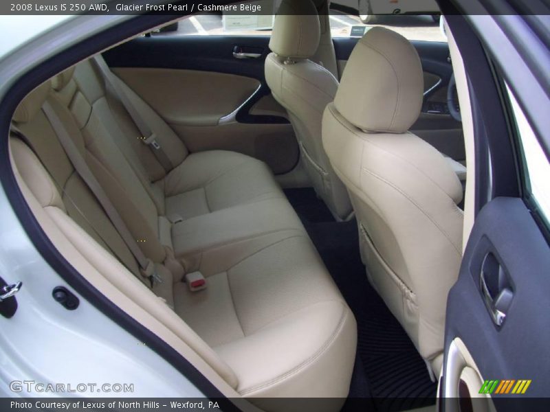 Glacier Frost Pearl / Cashmere Beige 2008 Lexus IS 250 AWD