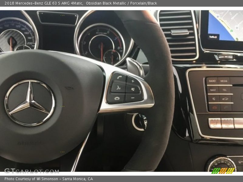 Controls of 2018 GLE 63 S AMG 4Matic