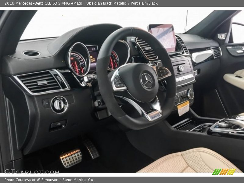 Dashboard of 2018 GLE 63 S AMG 4Matic