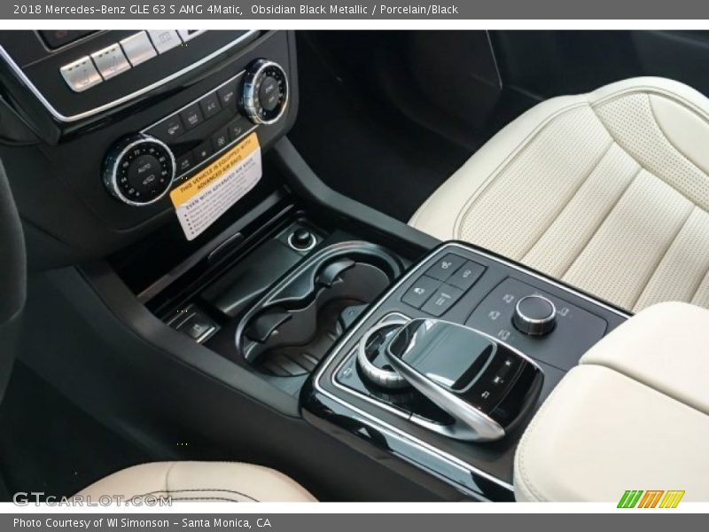 Controls of 2018 GLE 63 S AMG 4Matic