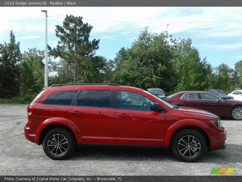 Redline / Black 2018 Dodge Journey SE