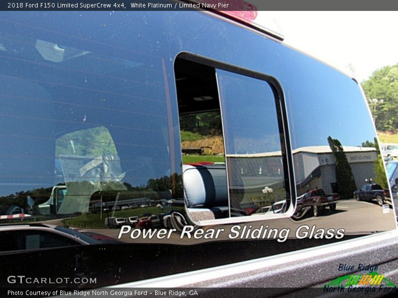 White Platinum / Limited Navy Pier 2018 Ford F150 Limited SuperCrew 4x4