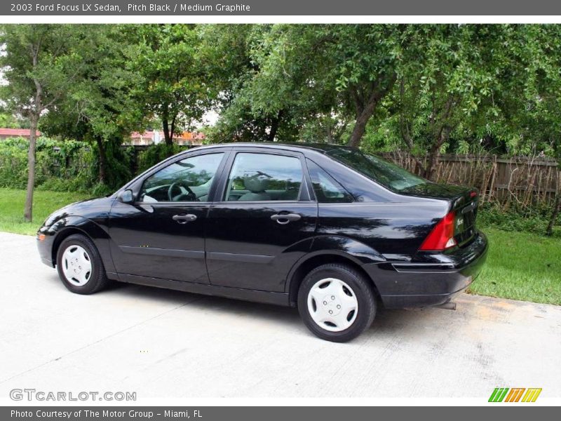 Pitch Black / Medium Graphite 2003 Ford Focus LX Sedan