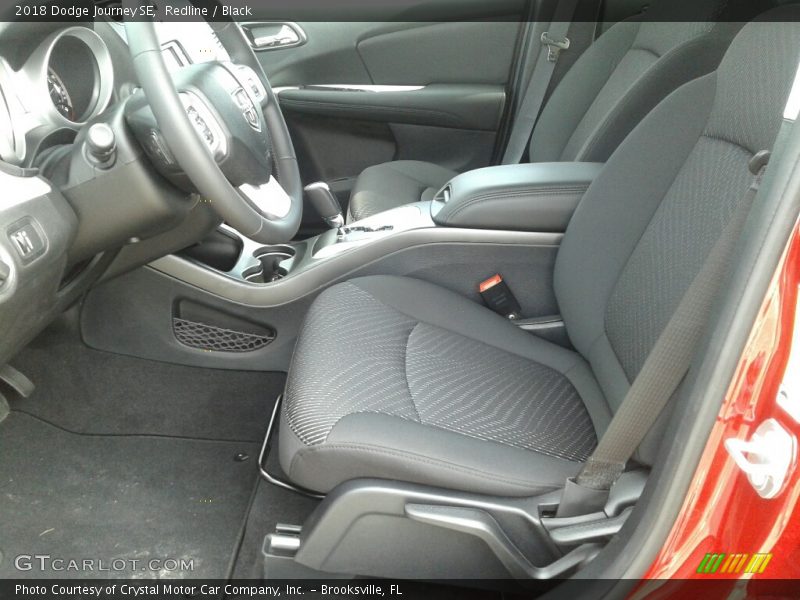 Redline / Black 2018 Dodge Journey SE