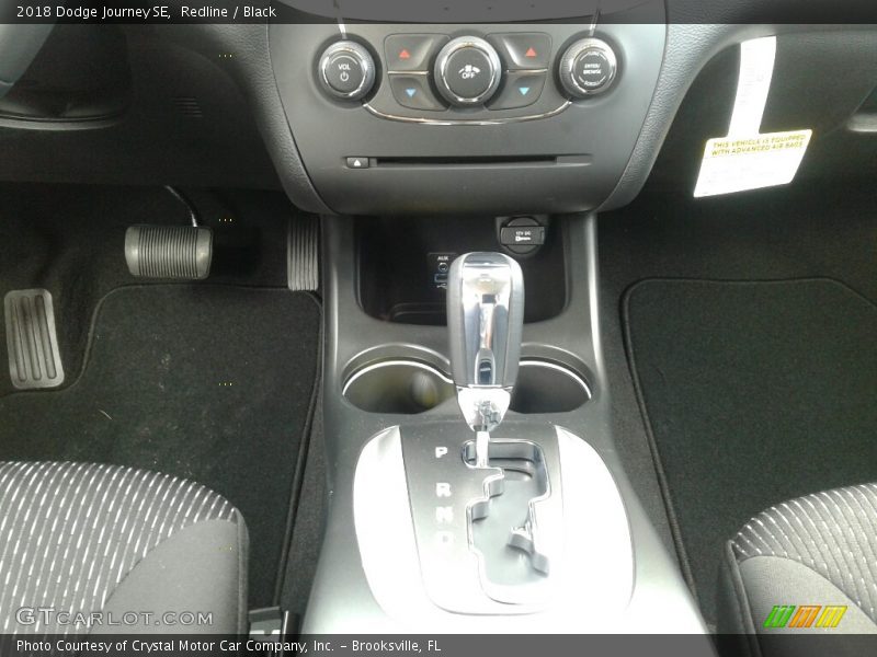 Redline / Black 2018 Dodge Journey SE