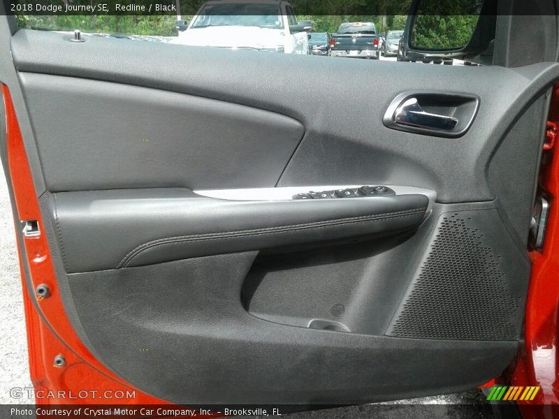 Redline / Black 2018 Dodge Journey SE