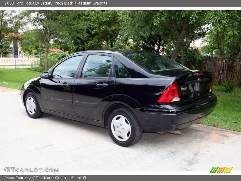 Pitch Black / Medium Graphite 2003 Ford Focus LX Sedan