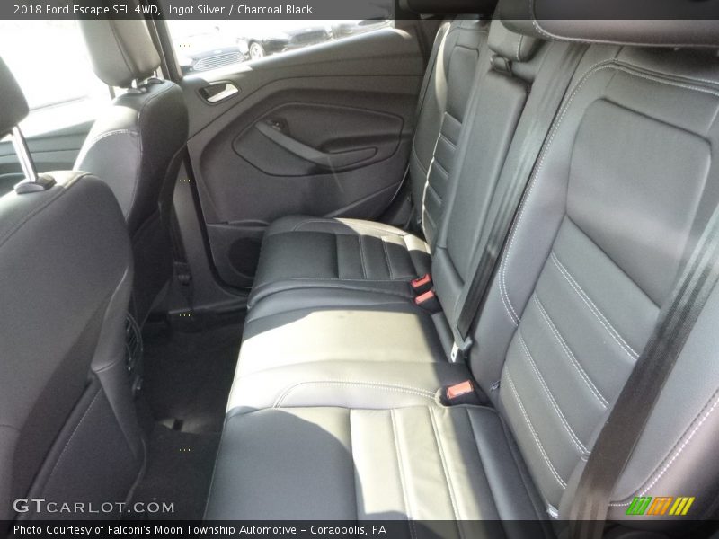 Ingot Silver / Charcoal Black 2018 Ford Escape SEL 4WD