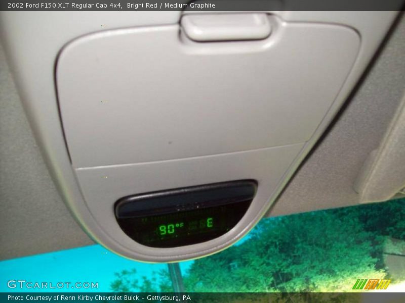 Bright Red / Medium Graphite 2002 Ford F150 XLT Regular Cab 4x4