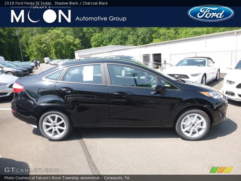 Shadow Black / Charcoal Black 2018 Ford Fiesta SE Sedan