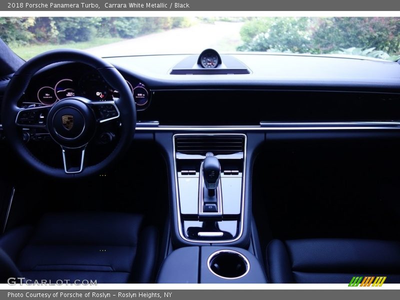 Carrara White Metallic / Black 2018 Porsche Panamera Turbo