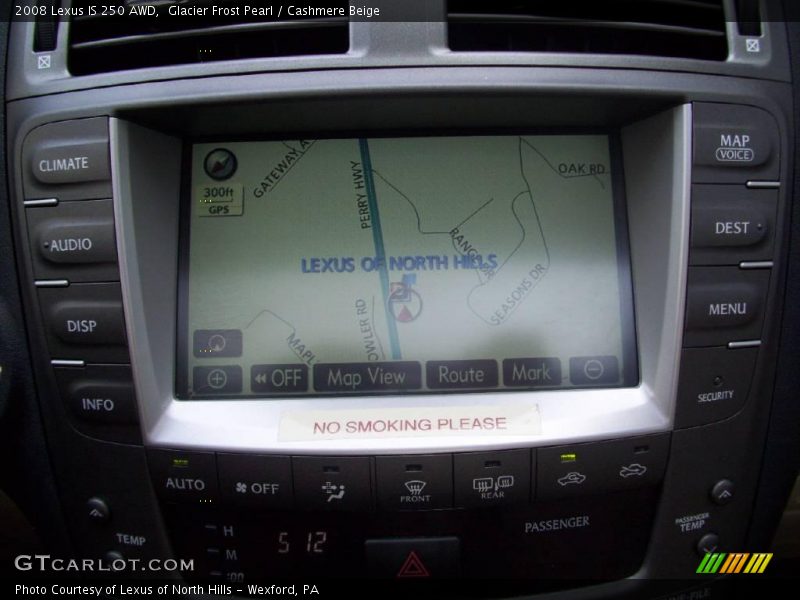 Glacier Frost Pearl / Cashmere Beige 2008 Lexus IS 250 AWD