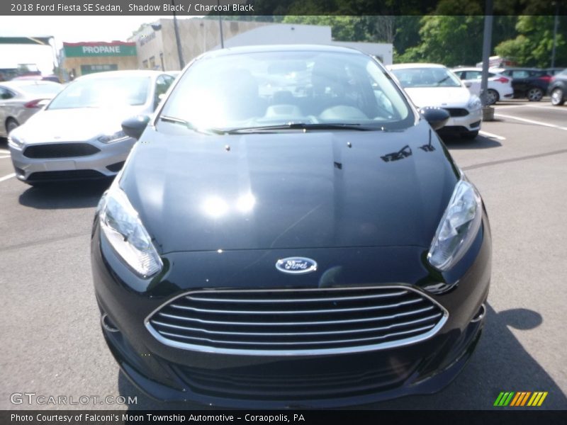 Shadow Black / Charcoal Black 2018 Ford Fiesta SE Sedan