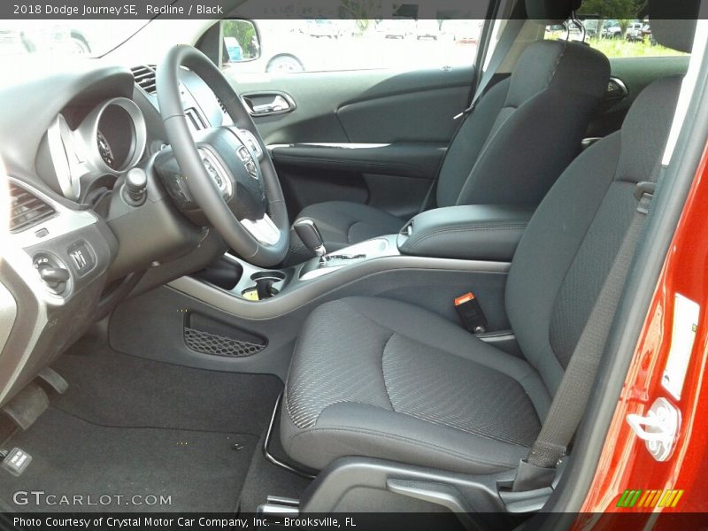 Redline / Black 2018 Dodge Journey SE