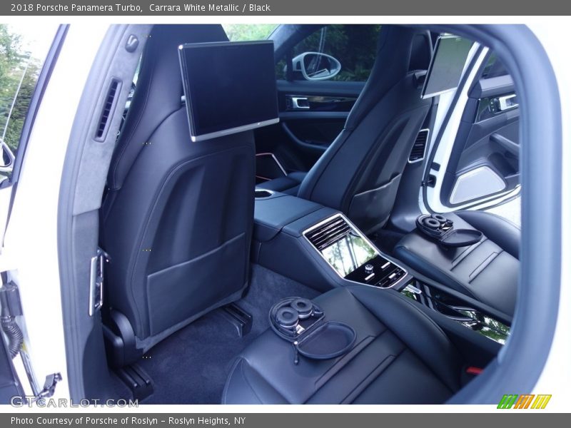 Rear Seat of 2018 Panamera Turbo