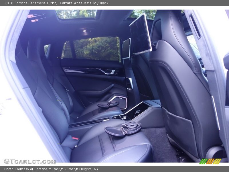 Carrara White Metallic / Black 2018 Porsche Panamera Turbo