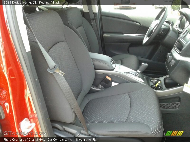 Redline / Black 2018 Dodge Journey SE