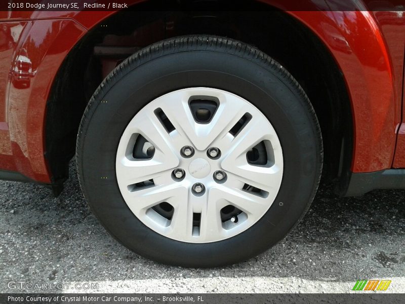 Redline / Black 2018 Dodge Journey SE