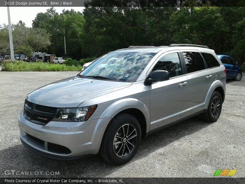 Billet / Black 2018 Dodge Journey SE