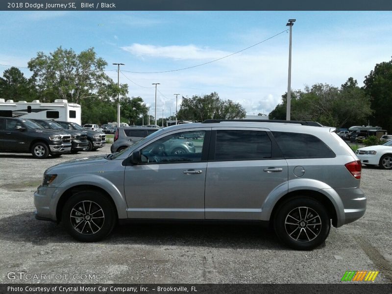 Billet / Black 2018 Dodge Journey SE