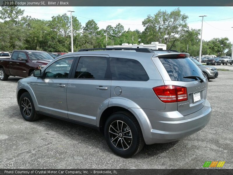 Billet / Black 2018 Dodge Journey SE