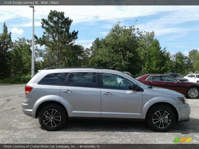 Billet / Black 2018 Dodge Journey SE