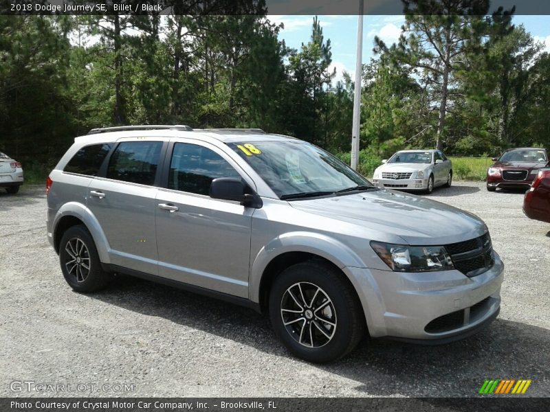 Billet / Black 2018 Dodge Journey SE