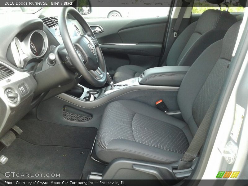 Billet / Black 2018 Dodge Journey SE