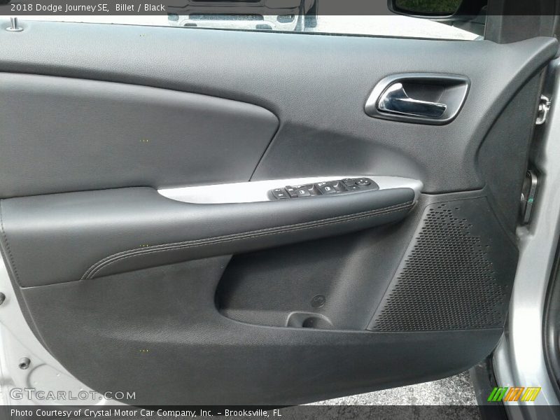 Billet / Black 2018 Dodge Journey SE