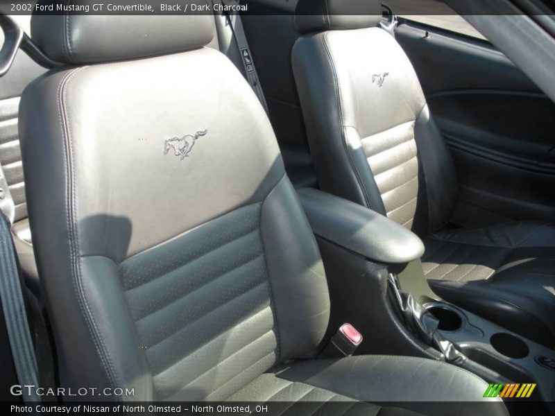 Black / Dark Charcoal 2002 Ford Mustang GT Convertible