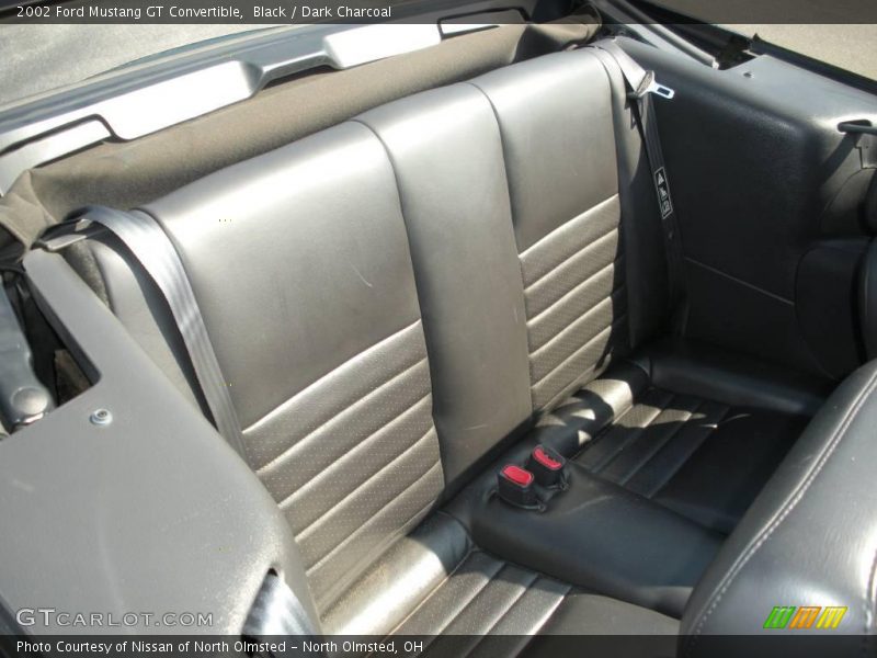 Black / Dark Charcoal 2002 Ford Mustang GT Convertible