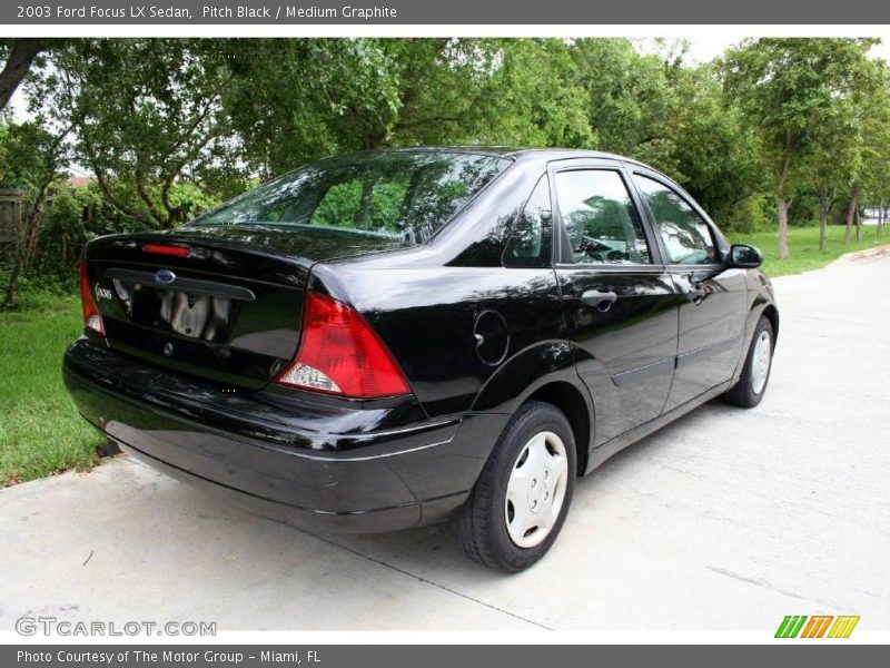 Pitch Black / Medium Graphite 2003 Ford Focus LX Sedan