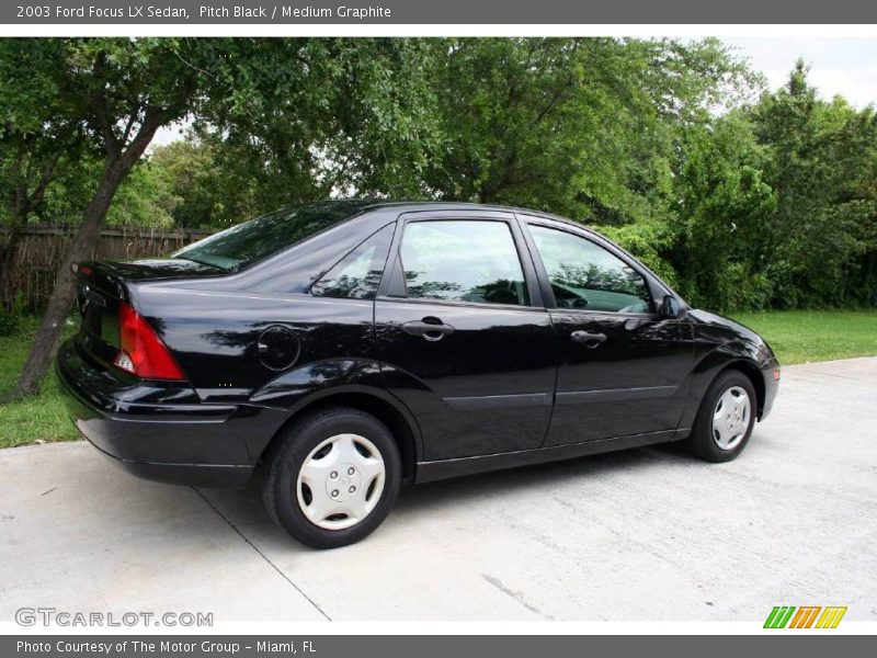 Pitch Black / Medium Graphite 2003 Ford Focus LX Sedan