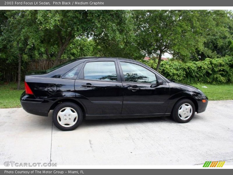 Pitch Black / Medium Graphite 2003 Ford Focus LX Sedan