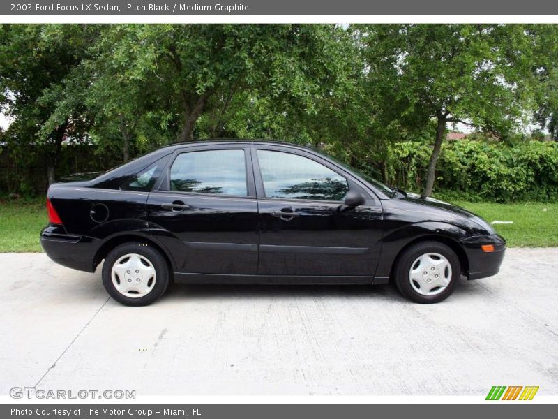 Pitch Black / Medium Graphite 2003 Ford Focus LX Sedan