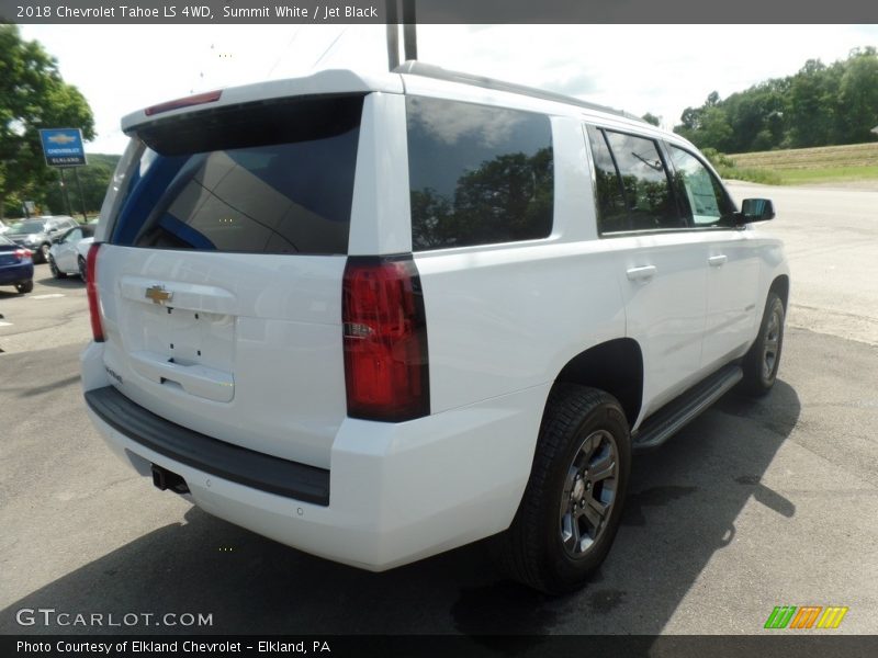 Summit White / Jet Black 2018 Chevrolet Tahoe LS 4WD