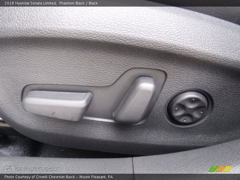 Phantom Black / Black 2018 Hyundai Sonata Limited