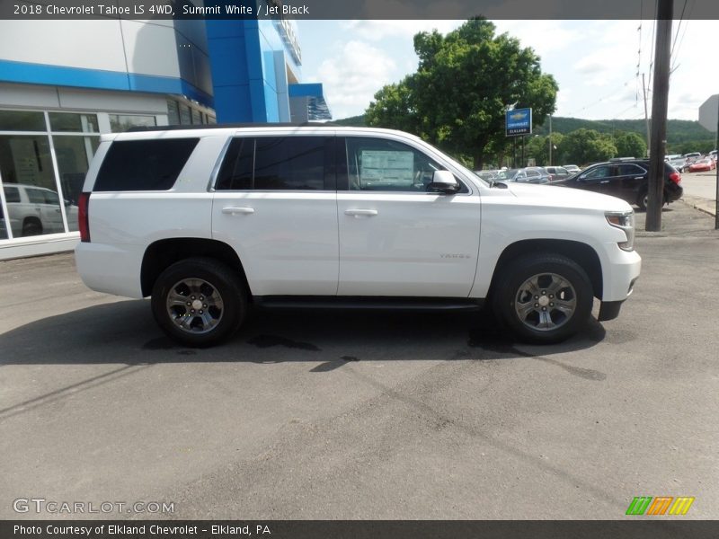 Summit White / Jet Black 2018 Chevrolet Tahoe LS 4WD