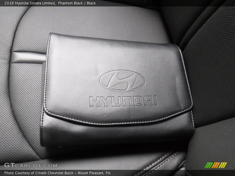 Phantom Black / Black 2018 Hyundai Sonata Limited