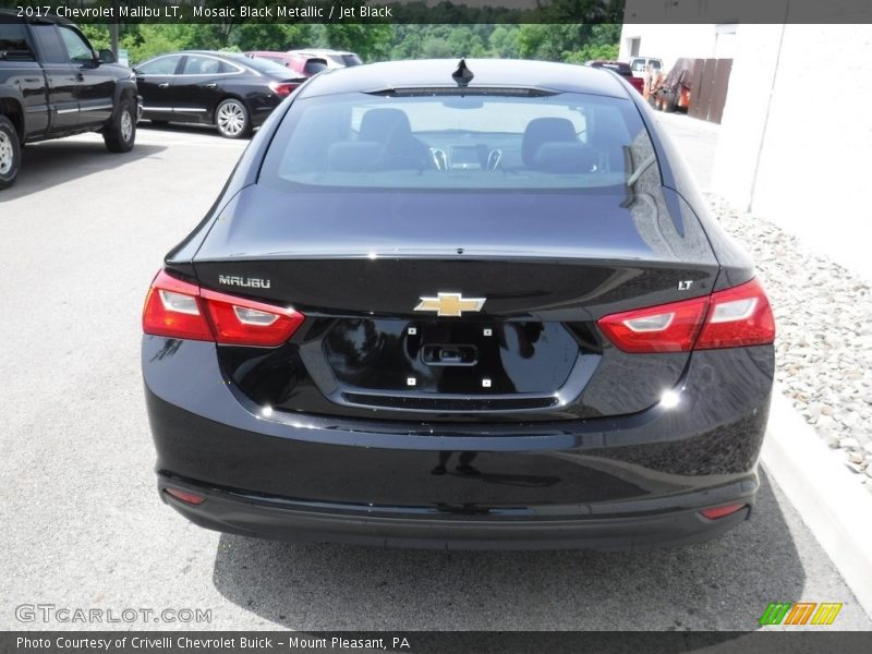 Mosaic Black Metallic / Jet Black 2017 Chevrolet Malibu LT