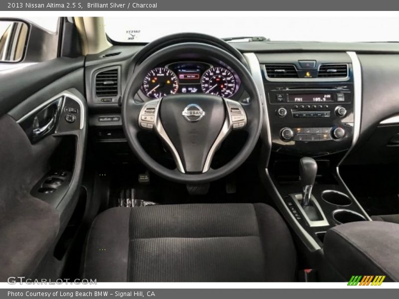 Brilliant Silver / Charcoal 2013 Nissan Altima 2.5 S