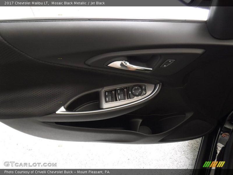 Mosaic Black Metallic / Jet Black 2017 Chevrolet Malibu LT