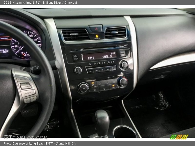 Brilliant Silver / Charcoal 2013 Nissan Altima 2.5 S
