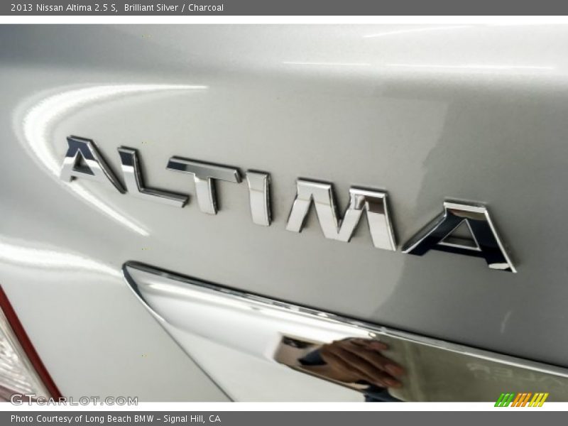 Brilliant Silver / Charcoal 2013 Nissan Altima 2.5 S