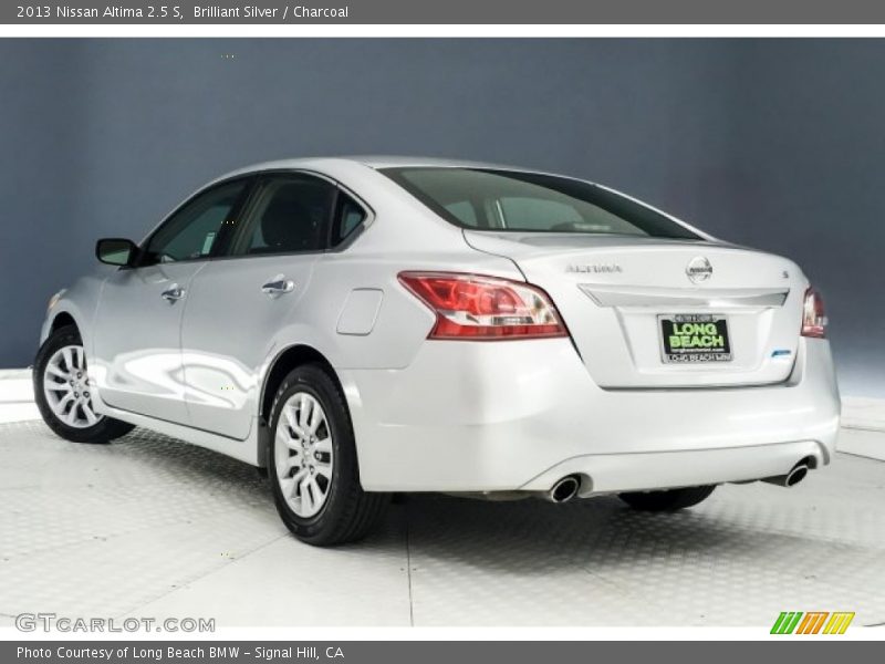 Brilliant Silver / Charcoal 2013 Nissan Altima 2.5 S