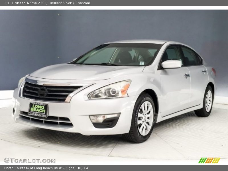 Brilliant Silver / Charcoal 2013 Nissan Altima 2.5 S