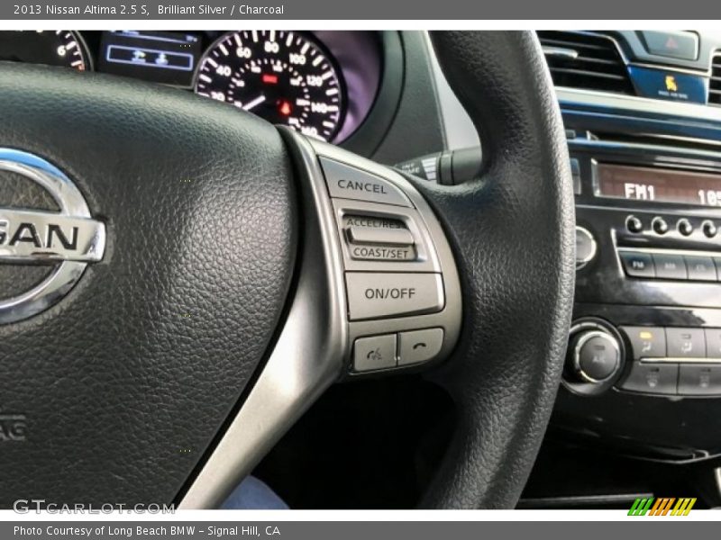 Brilliant Silver / Charcoal 2013 Nissan Altima 2.5 S