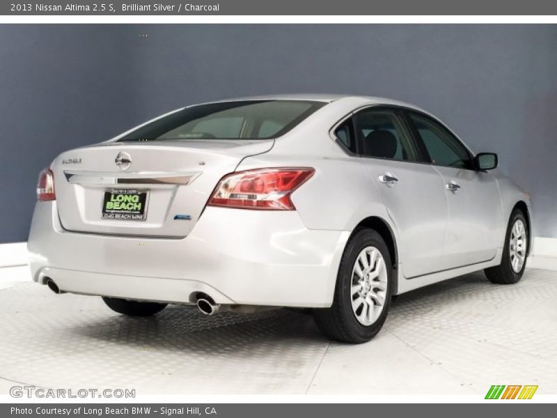 Brilliant Silver / Charcoal 2013 Nissan Altima 2.5 S